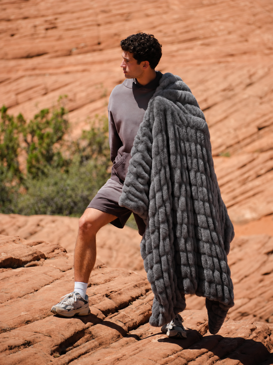 Dreamer Blanket - Charcoal Gray